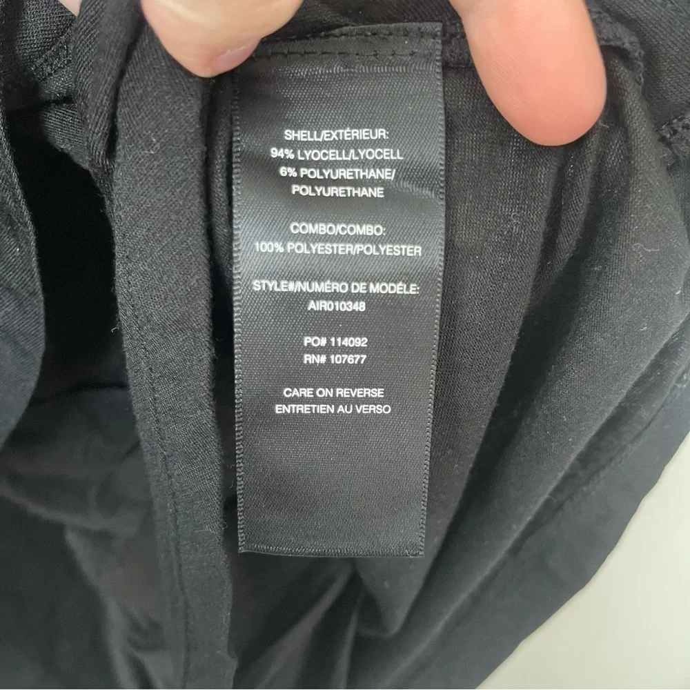 Alice + Olivia | Air Faux Wrap Top Black NWT Closet Staple